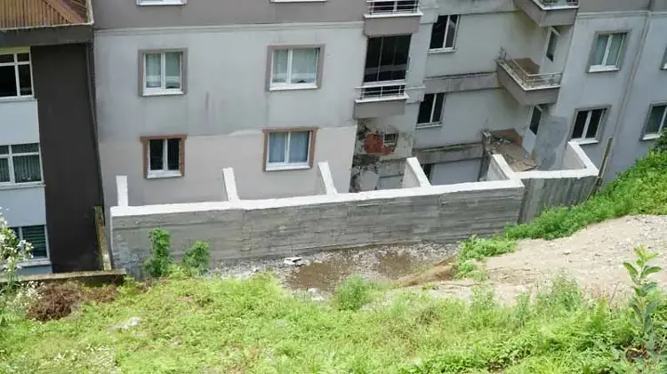 Çayeli Belediyesi İstinat Duvarı