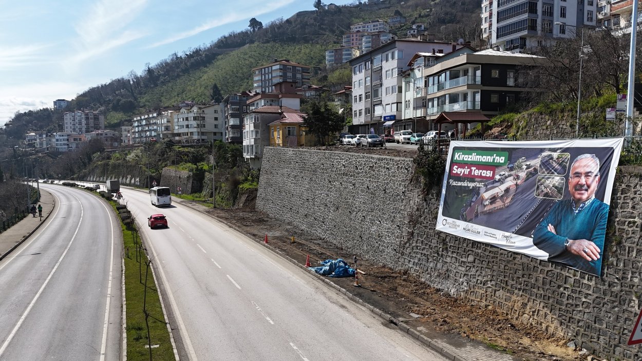 Ordu Büyükşehir Belediyesi Seyir Terası Yapım İşi